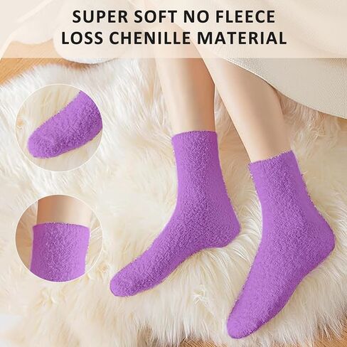 Sunia Birthday Gifts for Cat Dog Mom Dad, Fuzzy Funny Socks for Christmas, Dog Cat Pet Lovers Gifts for Women in Saudi Arabia