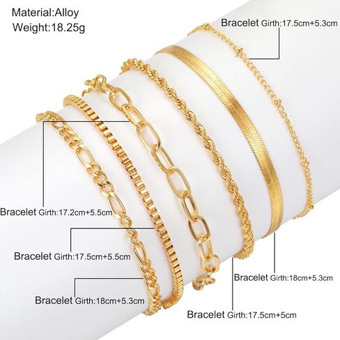 Gold Bangle Bracelets for Women Fashionable Cuff Ornament Jewelry Gift Set country concert trendy fashion jewelry fall fashion in Saudi Arabia