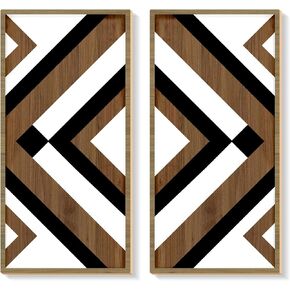Zzbakress 2 Pcs Western Home Decor Aztec Wall Decor Native American Wall Sign Boho Western Wall Art Wooden Southwestern Decor Rustic Wall Decor for Home Bedroom Living Room (Style H) in Saudi Arabia