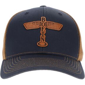 Boeing Airplane Company Logo Heritage Trucker Hat - Buckskin in Kuwait