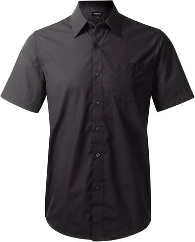 قميص رجالي من Allsense بمقاس عادي وأكمام قصيرة قابلة للتمدد وخالية من التجاعيد in Kuwait