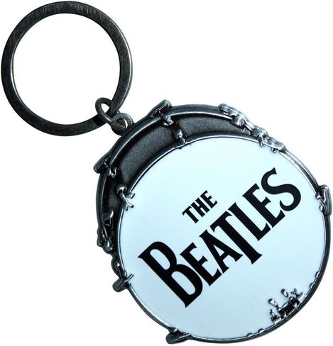 Rock Off officially licensed products Beatles Drop T Drum Metal Key Chain in Saudi Arabia