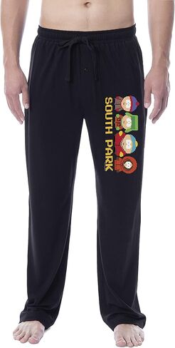بنطال بيجامة للنوم من South Park للرجال Stan Marsh Kyle Cartman Kenny Pixel in Kuwait