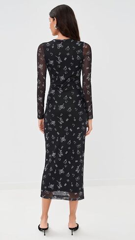 Another Girl Women's Charm Doodle Print Dress in Saudi Arabia
