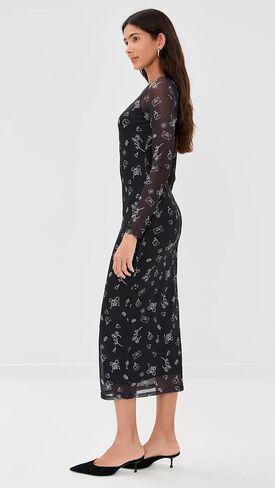 Another Girl Women's Charm Doodle Print Dress in Saudi Arabia