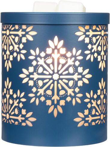 Scentsationals Christmas Wax Melt Warmer, for Scented Wax Melts - Holiday Collection Frozen Petals - Festive Fragrance Warmer for Cubes and Tarts in Saudi Arabia
