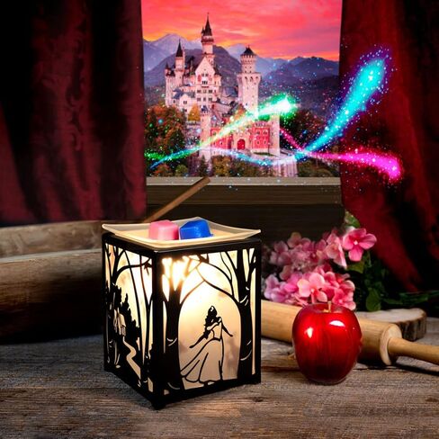 Scentsationals Wax Melt Warmer, Wax Warmer for Scented Wax Melts - Fantasy Collection Fairytale - Candle Wax Melter for Fragrance Cubes and Tarts in Saudi Arabia