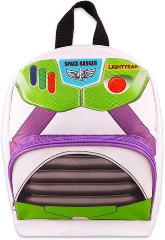 Disney Buzz Lightyear Mini Backpack Set - Bundle with 10" Canvas Toy Story Backpack with Front Pocket Plus Wataer Bottle | Buzz Lightyear Bag in Saudi Arabia