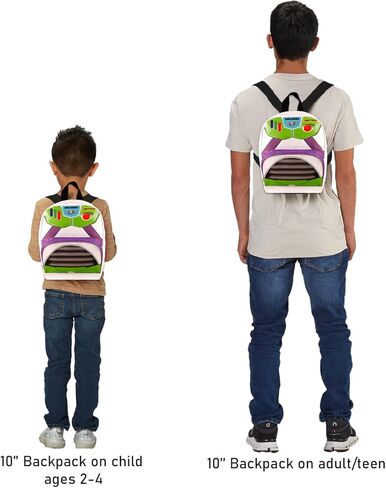 Disney Buzz Lightyear Mini Backpack Set - Bundle with 10" Canvas Toy Story Backpack with Front Pocket Plus Wataer Bottle | Buzz Lightyear Bag in Saudi Arabia