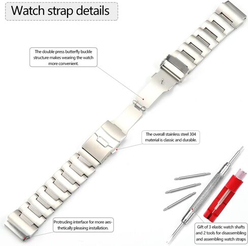حزام من الفولاذ المقاوم للصدأ متوافق مع حزام الغوص Seiko SRP307 313 لسلسلة Monster SKX781 SKX779 لساعات 4K30ZZ in Kuwait