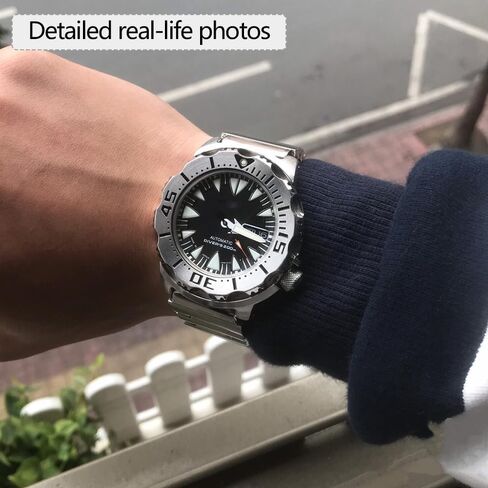 حزام من الفولاذ المقاوم للصدأ متوافق مع حزام الغوص Seiko SRP307 313 لسلسلة Monster SKX781 SKX779 لساعات 4K30ZZ in Kuwait