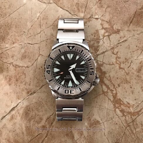 حزام من الفولاذ المقاوم للصدأ متوافق مع حزام الغوص Seiko SRP307 313 لسلسلة Monster SKX781 SKX779 لساعات 4K30ZZ in Kuwait