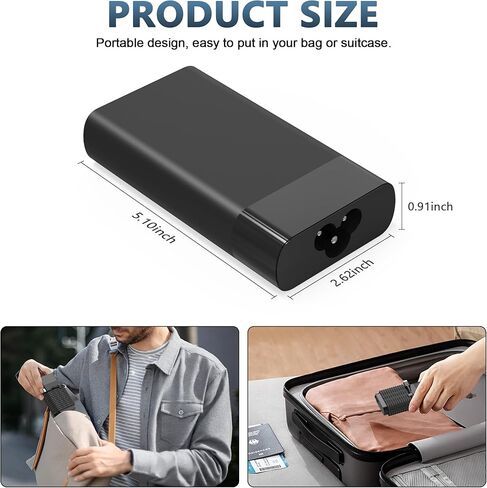 65W 19.5V 3.33A Adapter Laptop Charger for HP Pavilion X360 M3-U003DX M3-U001DX,Envy X360 M6-W103DX,709985-004 PPP009A PPP009C PPP009D PPP012L-E PPP009L-E PPP012D-S 709985-002 709985-003 PA-1650-32HE in Kuwait