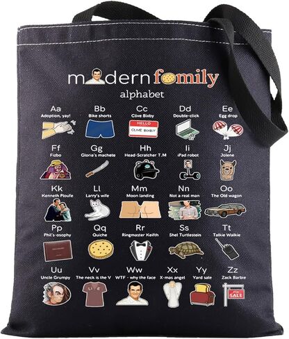 حقيبة كتف BWWKTOP Phil Dunphy Tote Bag، هدية لمحبي البرامج التلفزيونية الحديثة، حقيبة كتف مستوحاة من البرامج التلفزيونية الحديثة in Saudi Arabia