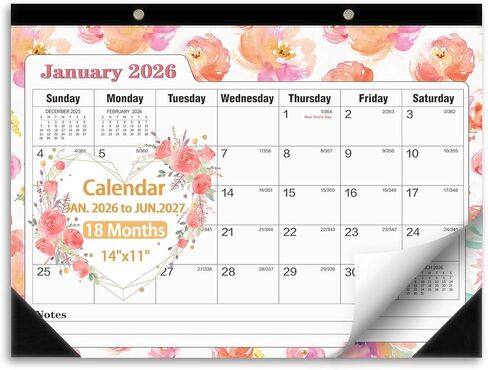 Small Desk Calendar 2025 - Standing 2025 Desk Calendar, OCT. 2024 - DEC. 2025, 8" x 6", Monthly Flip Desktop Calendar with To Do List, Your Personal Desk Calendar Planner for Home Office in Kuwait