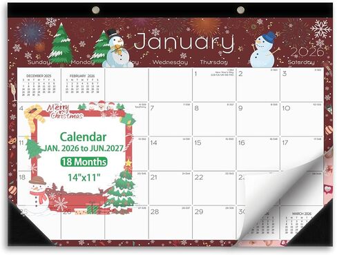 Small Desk Calendar 2025 - Standing 2025 Desk Calendar, OCT. 2024 - DEC. 2025, 8" x 6", Monthly Flip Desktop Calendar with To Do List, Your Personal Desk Calendar Planner for Home Office in Kuwait