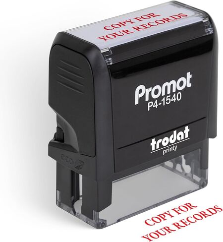 Promot Reviewed - Self Inking Rubber Stamp - Ink Stamps in Saudi Arabia