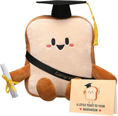 One Cookie Plush Smart Graduation Gifts Set Graduation Stuffed Cookie with Congrats Grad Card Graduation Gifts Tassel Diploma for Man Women Graduation Party Gifts in Saudi Arabia