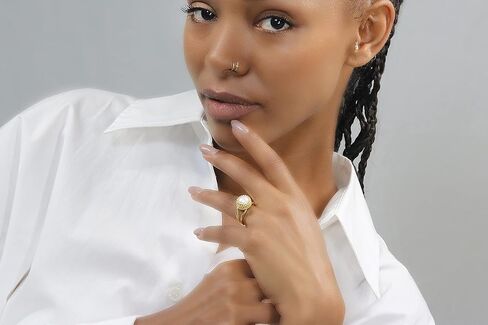 Trendsetting June Birthstone Jewelry – 10mm Freshwater Pearl in 14K Gold-Filled Solid Band – Artisan-Made for Parties, Office & Casual Wear – Sizes 3-12.5 in Saudi Arabia