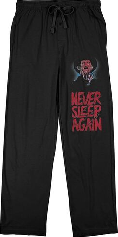 Nightmare on Elm Street Never Sleep Again بنطال بيجامة النوم الأسود للرجال in Kuwait