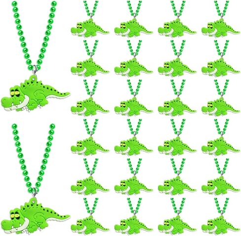 24 Pack Hippo Necklace Party Favors for Safari Animal Party, Wild Animal Themed Baby Shower, Birthday, School Carnival Rewards, Photography Props, Home Decorations, Classroom Prize in Saudi Arabia