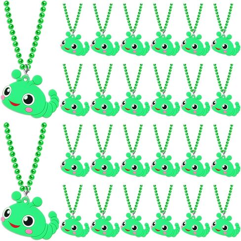 24 Pack Hippo Necklace Party Favors for Safari Animal Party, Wild Animal Themed Baby Shower, Birthday, School Carnival Rewards, Photography Props, Home Decorations, Classroom Prize in Saudi Arabia
