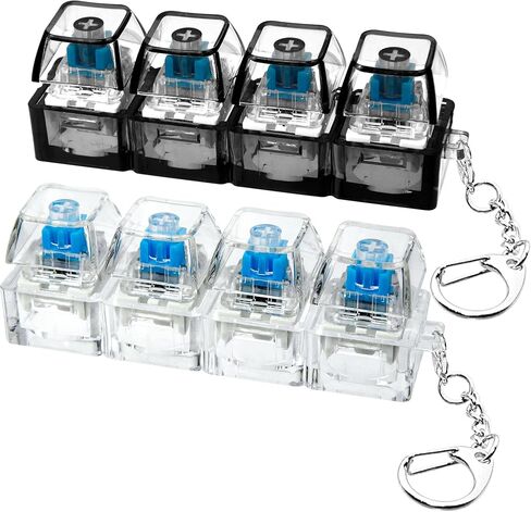 Keyboard Keychain, 2 PCS Keyboard Key Chain Clicker in Saudi Arabia