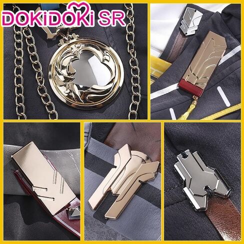 KIRA KIRA Caelus Cosplay Costume Doki-SR Game Honkai: Star Rail Caelus Cosplay Costume Halloween Costume Outfits in Saudi Arabia
