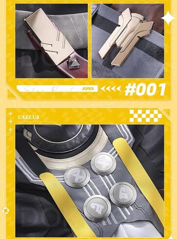 KIRA KIRA Caelus Cosplay Costume Doki-SR Game Honkai: Star Rail Caelus Cosplay Costume Halloween Costume Outfits in Saudi Arabia