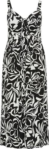 Avenue Women's Plus Size Maxi Evie PRT in Saudi Arabia