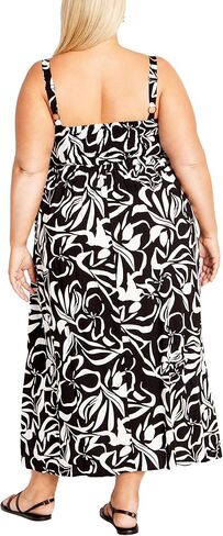 Avenue Women's Plus Size Maxi Evie PRT in Saudi Arabia