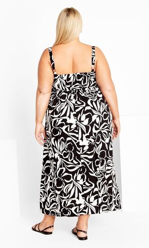 Avenue Women's Plus Size Maxi Evie PRT in Saudi Arabia