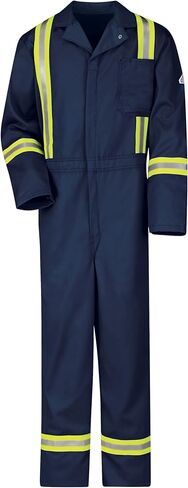 Bulwark FR mens Midweight Excel Flame Resistant Classic Coverall With Reflective Trim in Saudi Arabia