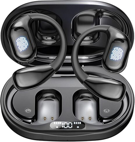 kepperring 2025 AI Language Translation earbuds ، 144 تقنية نقل اتجاهية اللغة ، وترجمة سماعات الأذن متوافقة مع iOS و Android ، نظام اللمس الدقيق للتعلم ، والسفر ، والأعمال التجارية in Kuwait