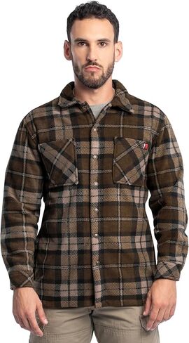 قميص Wrangler الرجالي Wrangler Riggs من Burley Sherpa مصنوع من الفلانيل in Saudi Arabia