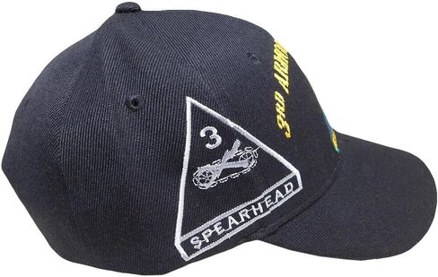 (2 Pack) U.S. Army 3rd Armored Division Spearhead Shadow Black Cap Hat X1 in Saudi Arabia