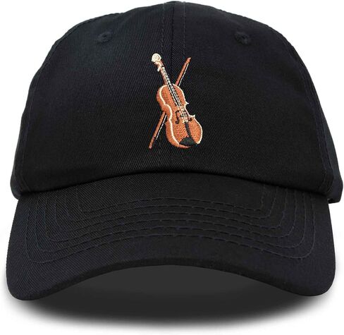 DALIX Orchestra Violin Hat Womens Embroidered Baseball Cap in Saudi Arabia