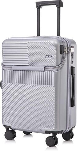 Hardshell Luggage Sets 3 Piece with Spinner Wheels, Expandable Carry On Luggage with Front Open Pocket, TSA Lock, Hardside Suitcase Set for Travel, Business, Plane in Saudi Arabia