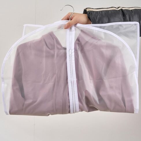 23" All Clear Garment Bags for Hanging Clothes Clothes Coats in Saudi Arabia