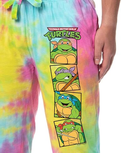 Teenage Mutant Ninja Turtles TMNT Men's Tie-Dye Sleep Jogger Pajama Pants For Adults in Saudi Arabia