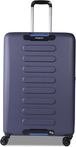 Hedgren GRIP LARGE Expandable Spinner Luggage – Durable Polycarbonate with TSA Lock, Double-Coil Zippers, 4 Spinner Wheels & Multiple Handles - 29" (Peacoat Blue) in Saudi Arabia