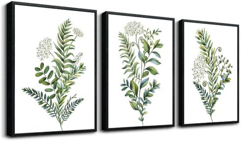 Natural Wood Framed Art Prints Wall Decorations For Living Room Wall Art For Bedroom Office Wall Decor Artworks Sunshine Trees And Birds Abstract Paintings Modern Home Frame Pictures Decor 3 Piece in Saudi Arabia