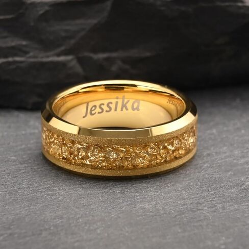 Custom Engraving & Tungsten Carbide Rings for Men and Women 8mm/6mm/4mm in Saudi Arabia
