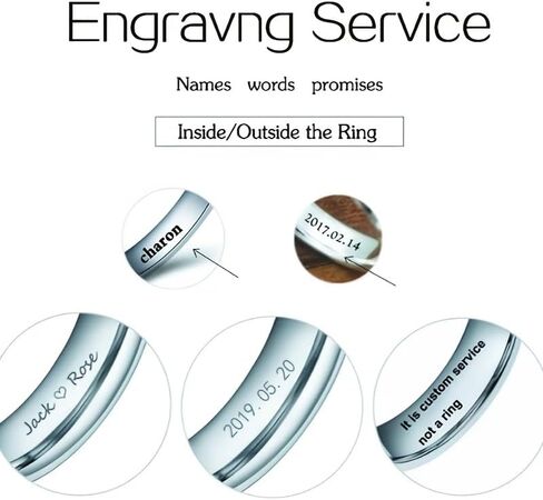 Custom Engraving & Tungsten Carbide Rings for Men and Women 8mm/6mm/4mm in Saudi Arabia