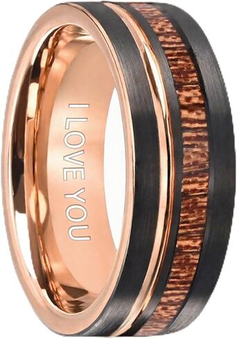 Custom Engraving & Tungsten Carbide Rings for Men and Women 8mm/6mm/4mm in Saudi Arabia
