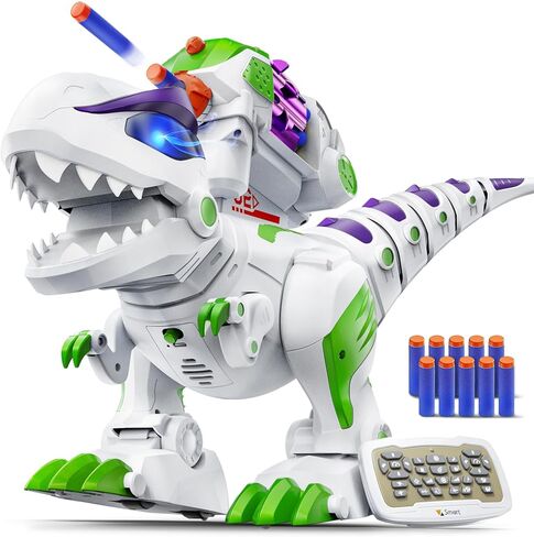 Ruko 8809 Remote Control Dinosaur Toys for Kids, Rechargeable Robot Toys, Electronic Pets, Programmable Interactive Walking Dancing Singing, Gifts for Boys & Girls Age 3-5, 5-7 in Saudi Arabia