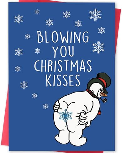 Funny Killer Christmas Card for Friends,Humorous Holiday Christmas Gifts for Him Her,Humor Xmas Gift Idea for Women Men,Merry Christmas Card in Kuwait