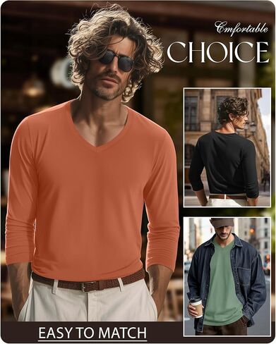 10 Pack Men's Big and Tall Shirts Cotton Bulk Fall Tops in Saudi Arabia