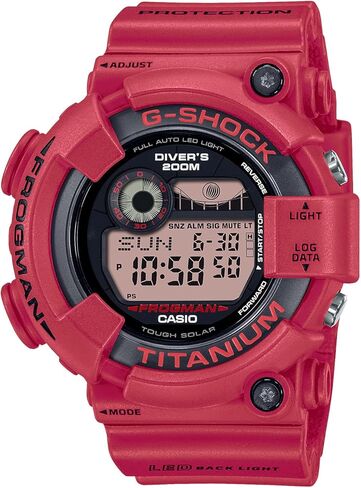 ساعة Casio G-Shock GW-8230NT-4JR FROGMAN الإصدار المحدود الثلاثين للطاقة الشمسية باللون الأحمر (منتجات يابانية أصلية محلية) in Saudi Arabia