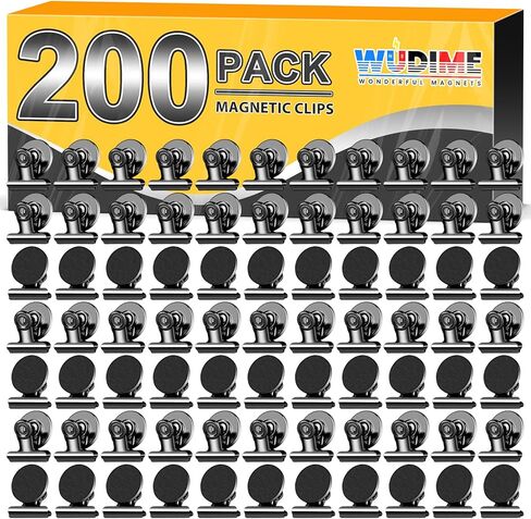 48 Pack Magnetic Clips, Refrigerator Magnets Fridge Magnets, Black Magnet Clips for Whiteboard, Clip Magnets for Photo Displays, Home, Office,Classroom in Kuwait